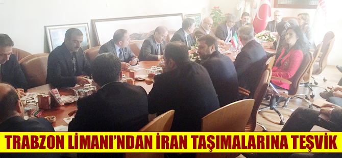 Trabzon Limanı'na gelen ilk İran konteyner gemisinden ücret alınmayacak