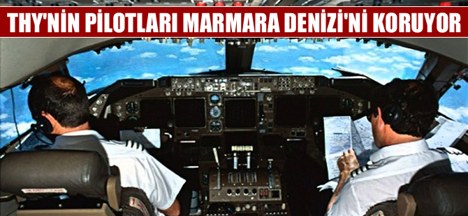 THY pilotları atıklarını denize bırakan bir gemiyi ihbar etti