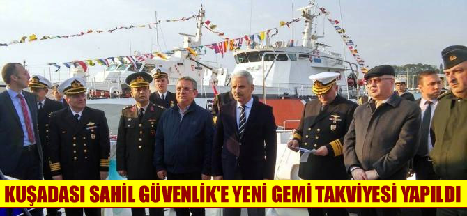 Kuşadası'na Sahil Güvenlik gemisi takviyesi yapıldı