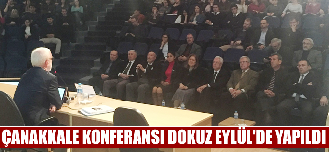 DEÜ Denizcilik Fakültesi’nde Çanakkale Konferansı düzenlendi