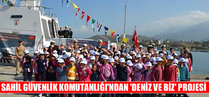 Sahil Güvenlik'ten 'Deniz ve Biz' Projesi