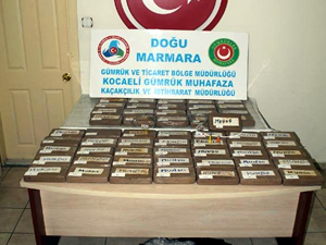 Kocaeli'de limana yanaşan gemiden muz yerine kokain çıktı