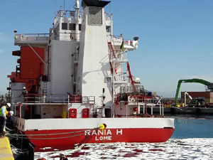 Antalya'da denize atıksu bırakan gemiye ceza