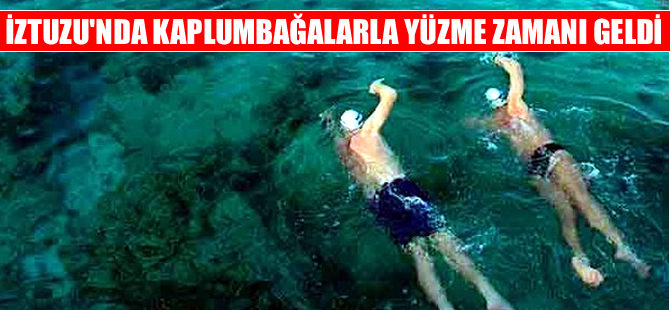 'Kaplumbağalar ile yüzüyoruz' yarışları İztuzu'nda yapılacak
