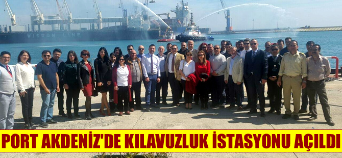 Port Akdeniz'de Kılavuzluk Römorkaj Hizmetleri Merkezi açıldı