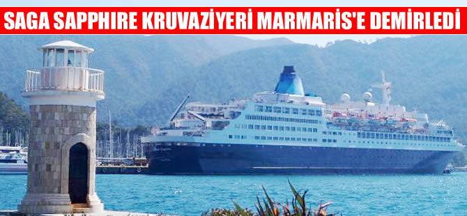 Marmaris'e sezonun ikinci kruvaziyer gemisi demir attı