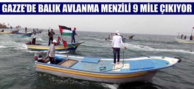 İsrail, Gazze'deki 6 millik avlanma menzilini 9 mile çıkarıyor