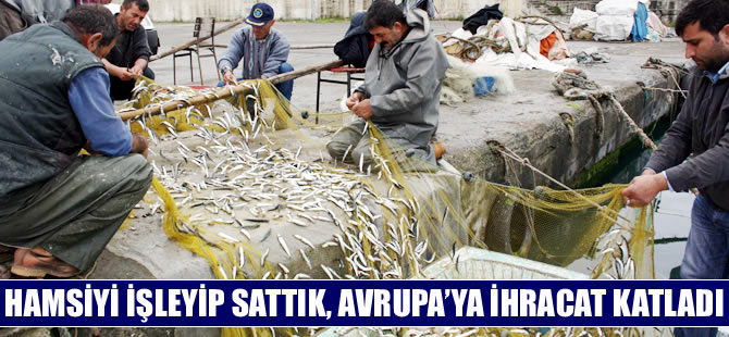 Tütsülenmiş, şekerli ve zeytinli hamsiye Avrupalı bayıldı