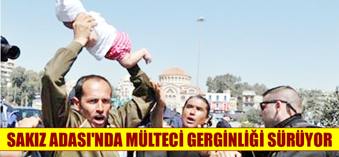 Sakız Adası'nda mülteci gerginliği
