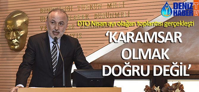 İMEAK Deniz Ticaret Odası Başkanı Metin Kalkavan: Karamsar olmak doğru değil