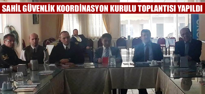 Hopa'da Sahil Güvenlik İstihbarat Koordinasyon Kurul Toplantısı yapıldı