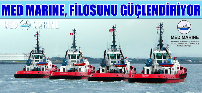 Med Marine, İzmit Körfezi'ne römorkör göndermeye devam ediyor!