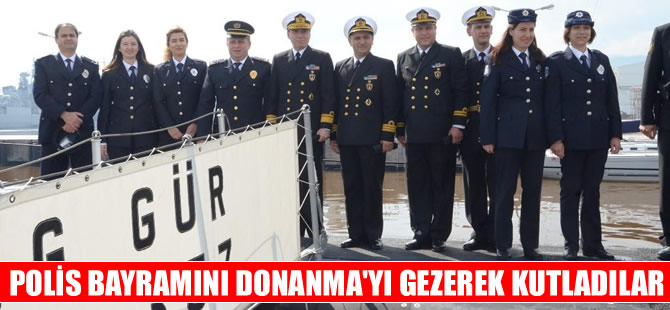 Donanma Komutanlığı kapılarını polislere açtı