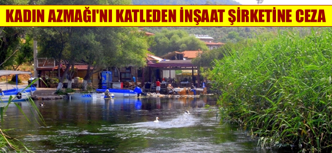 Kadın Azmağı'nı katleden şirketin çevreyi eski haline getirilmesi istendi