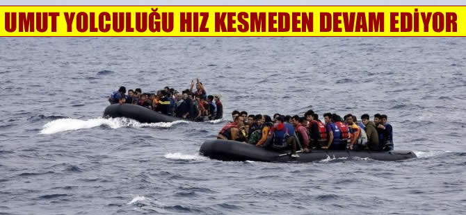 Denizde yakalanan göçmen sayısı 114 bini geçti