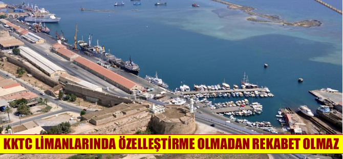 KKTC'de limanlar özelleştikten sonra 24 saat aktif olacak