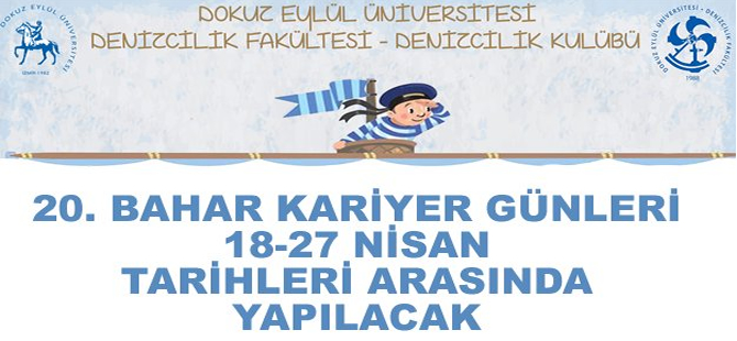 Dokuz Eylül Üniversitesi, 20. Bahar Kariyer günleri başlıyor