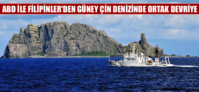 ABD, Güney Çin Denizi'nde Filipinler ile ortak devriye görevi başlattı