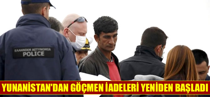 Yunanistan'dan Türkiye'ye göçmen iadesi yeniden başladı