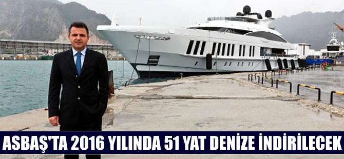 Antalya Serbest Bölge'de bu yıl, 51 yat denize indirilecek