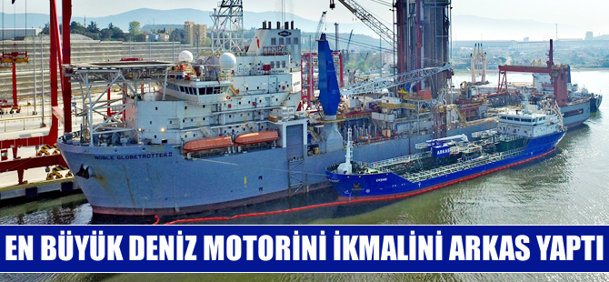 Arkas Petrol, Türkiye’nin en büyük deniz yakıt ikmalini gerçekleştirdi