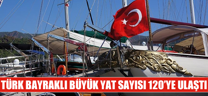 Türk bayraklı büyük yat sayısı 120'ye ulaştı