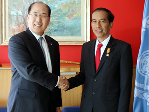 Endonezya Devlet Başkanı Joko Widodo, IMO Genel Kurulu'na hitap etti
