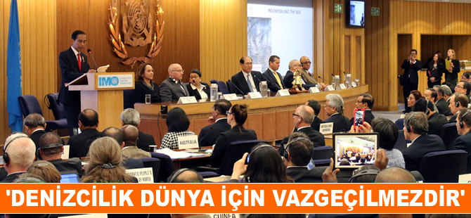 Endonezya Devlet Başkanı Joko Widodo, IMO Genel Kurulu'na hitap etti