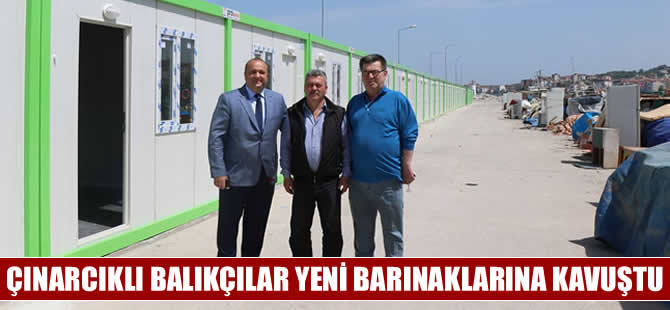 Çınarcık balıkçı barınağının yenileme çalışmasında sona gelindi