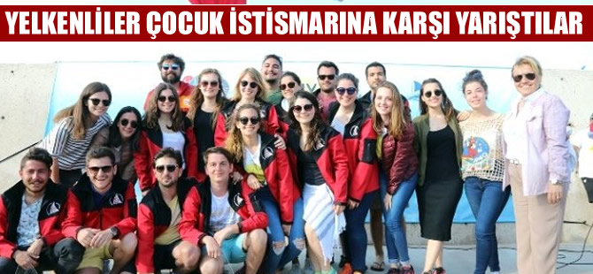 Yelkenliler bu kez 'çocuk istismarına' karşı yarıştı