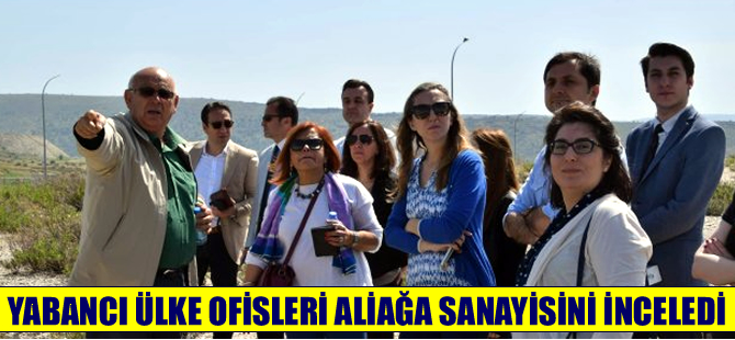 Yabancı ülke ofisleri Aliağa sanayisini inceledi