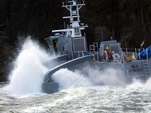 ABD'de inşa edilen Sea Hunter adlı insansız geminin testleri başladı