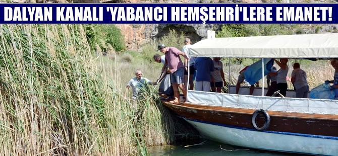 Dalyan Kanalı "Yabancı Hemşehri'lere emanet