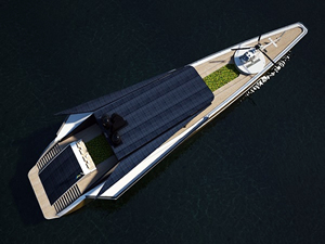 Çevre dostu Süperyat : Sun Catcher