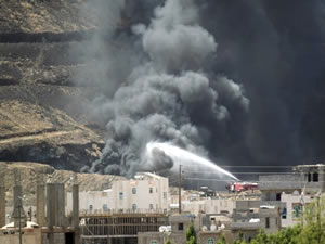 Yemen'de Mukalla Limanı'nda donanma üssüne saldırı