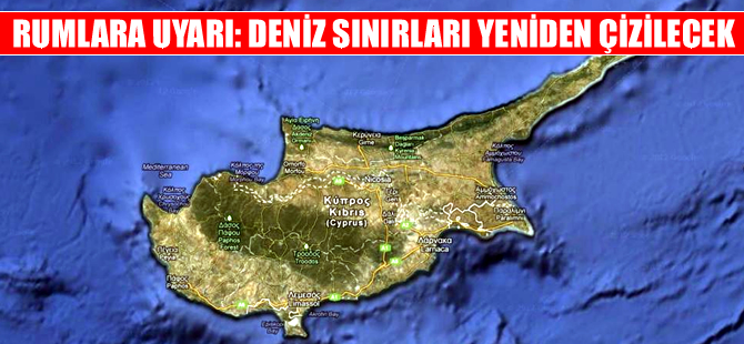 Türkiye'den Rumlara sert uyarı: Deniz sınırları tekrardan çizilecek