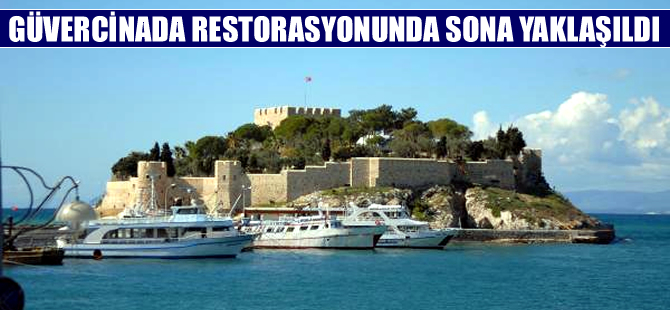 Güvercinada restorasyonunda sona gelindi