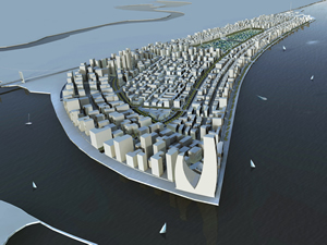 Nijerya'nın 'Eko Atlantic' projesi 2010 yılında tamamlanacak