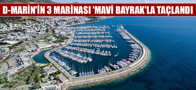 D-Marin’in Didim, Göcek ve Turgutreis’teki marinaları 'Mavi Bayrak aldı