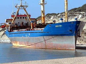 Mercy God adlı gemi Beylik Koyu'na yerleşti!