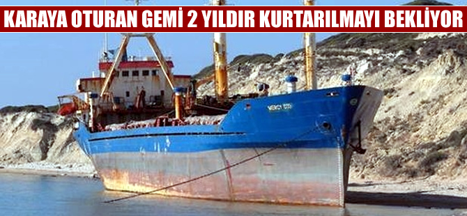 Mercy God  adlı gemi Beylik Koyu'na yerleşti!