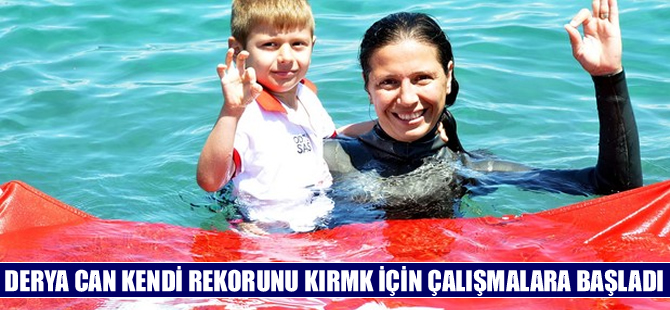 Derya Can 29 Ekim'de kendi dünya rekorunu kıracak