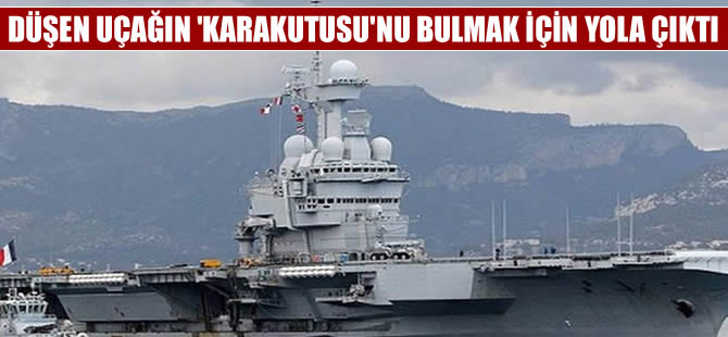 "Jacoubet" isimli savaş gemisi Akdeniz'de 'karakutu'yu arayacak