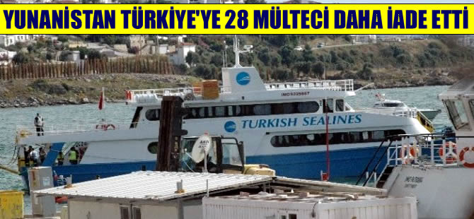 Yunanistan'dan mülteci iadeleri devam ediyor