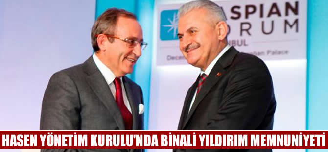 HASEN Yönetim Kurulu Başkanı Kenan Yavuz'dan Binali Yıldırım'a destek