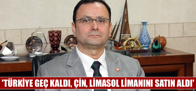 Şerafettin Aşut: Türkiye geç kaldı, Çin Limasol'u satın aldı