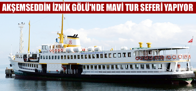 Akşemseddin feribotu gezi teknesi şeklinde dizayn edildi