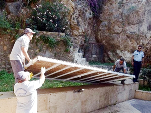 Antalya Yat Limanı'ndaki izinsiz yapılar kaldırıldı