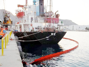 Akdeniz’i kirleten gemilere 413 bin lira ceza