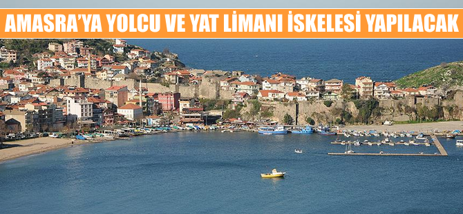 Amasra'ya ulaşım deniz yoluyla da mümkün olacak